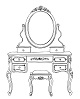 dressing table 